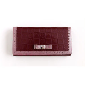 LOVCAT PARIS purple wallet